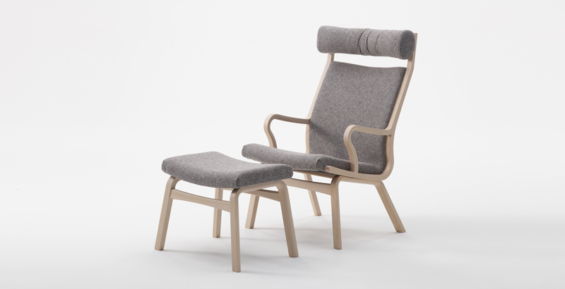ROCCO LIVING chair & ottoman | 豊橋木工株式会社