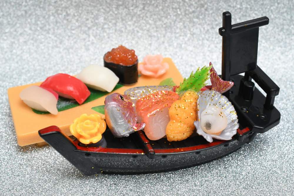 極上！豪華盛り合わせ！お造り＆お寿司マスコット 爛漫 [5.江戸前寿司