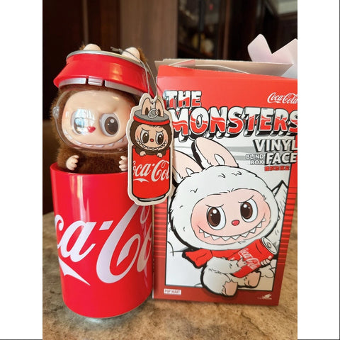 Labubu The Monsters Coca Cola Series Vinyl Face Pendant Secret