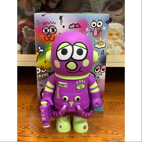 MEGA SPACE MOLLY 400% Jon Burgerman Space Cadets Series DUMPS 2025