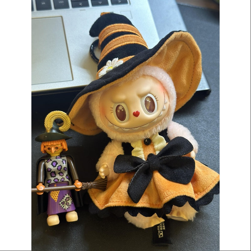 Labubu The Monsters Mokoko Magic Of Pumpkin Vinyl Plush Pendant