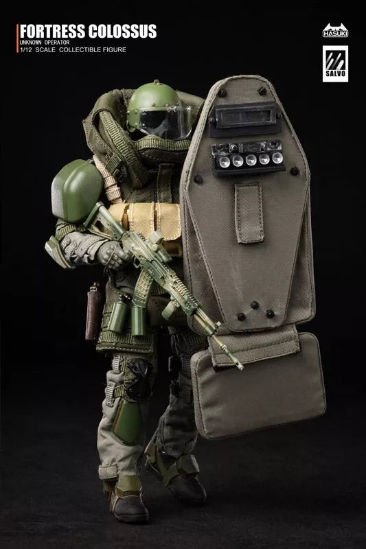 SALVO Series SA02 Fortress Colossus 1/12 Action Figure JAPAN