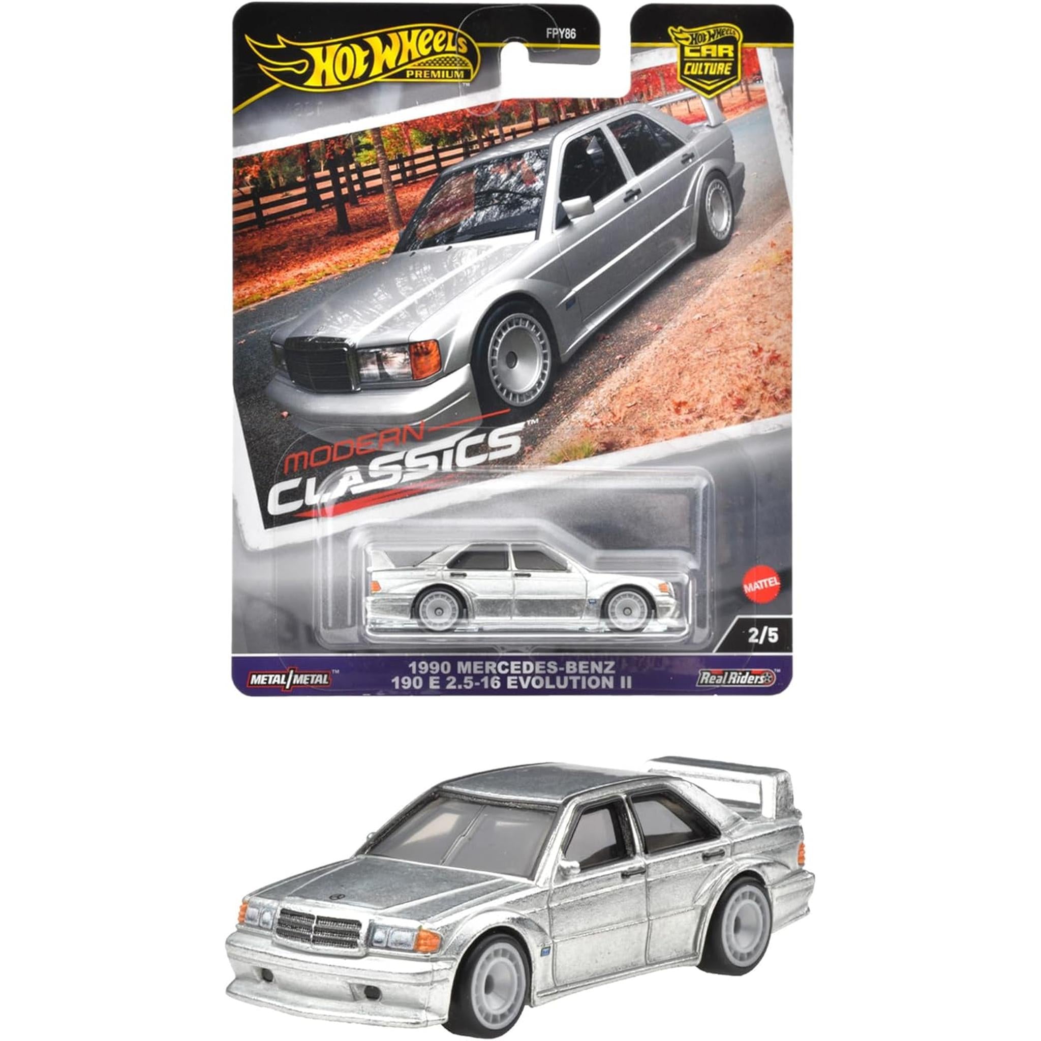 Hot Wheels Car Culture Modern Classics Mercedes-Benz 190 E 2.5-16