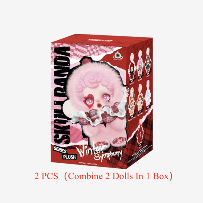 SKULLPANDA-V1 Winter Symphony Series Plush – Toybeta