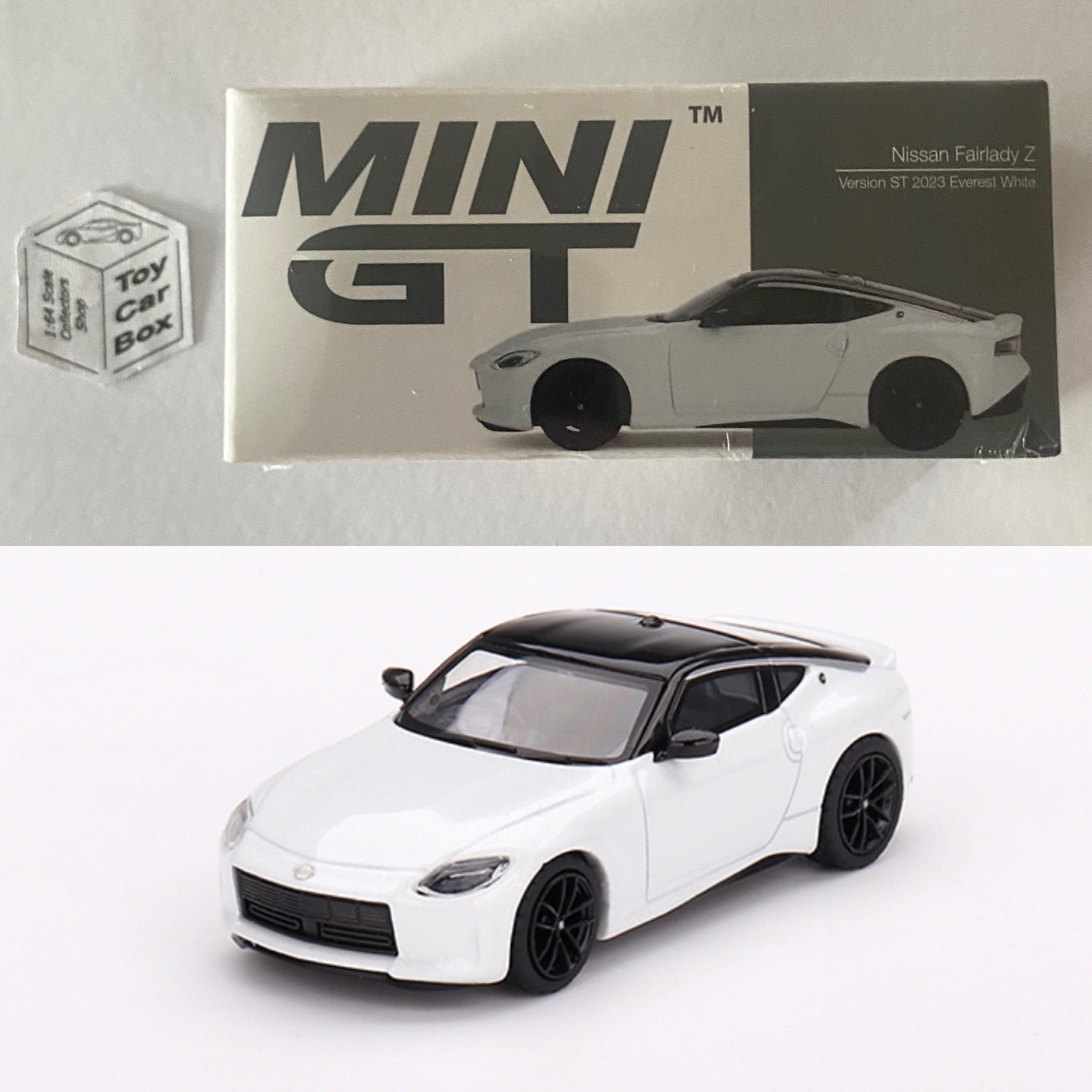 Mini GT #598 - Nissan Fairlady Z (Version ST 2023 White - 1/64
