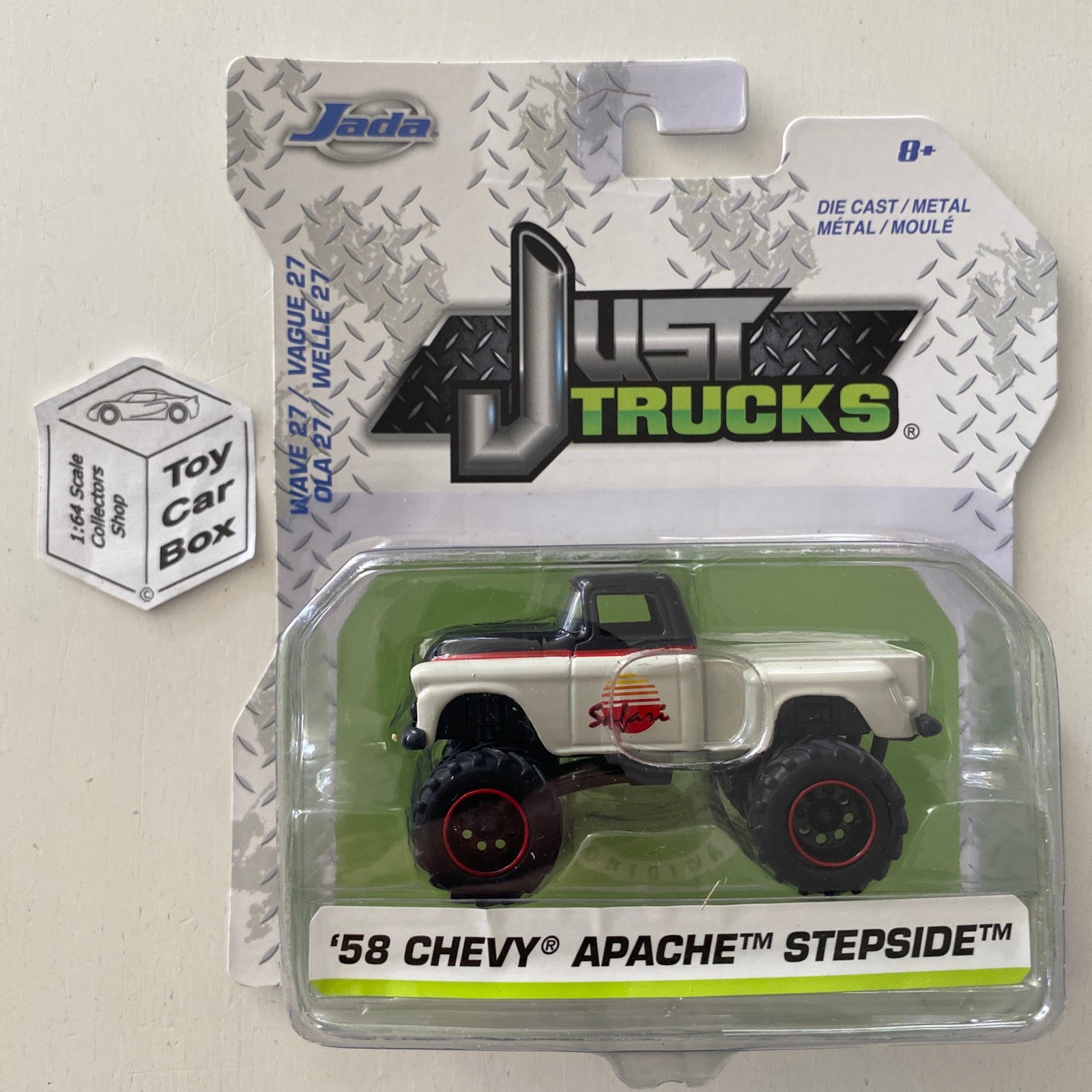 JADA Just Trucks - '58 Chevy Apache Stepside (1:64 Scale* Wave 27