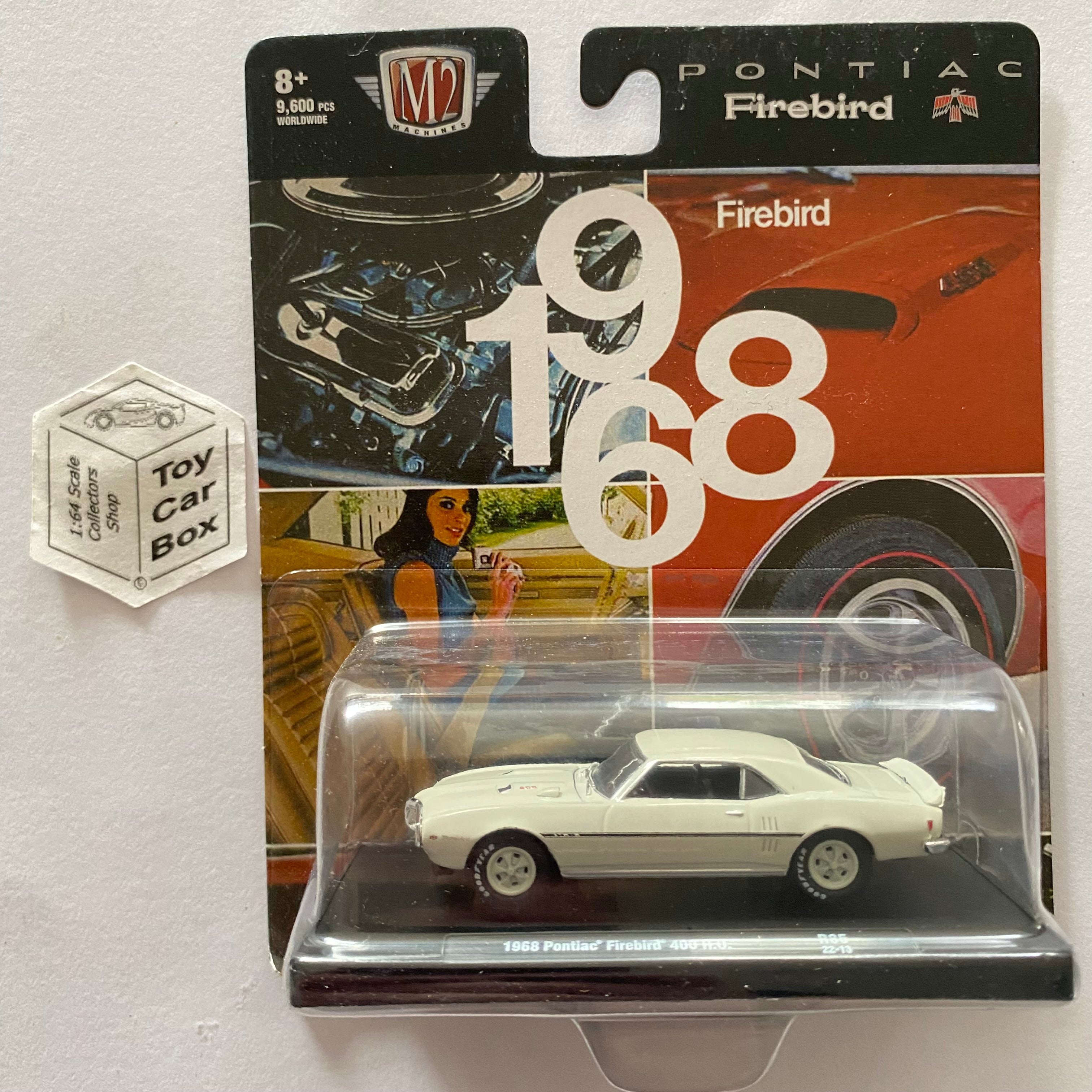 M2 MACHINES - 1968 Pontiac Firebird (Off-white - Auto-Drivers R85