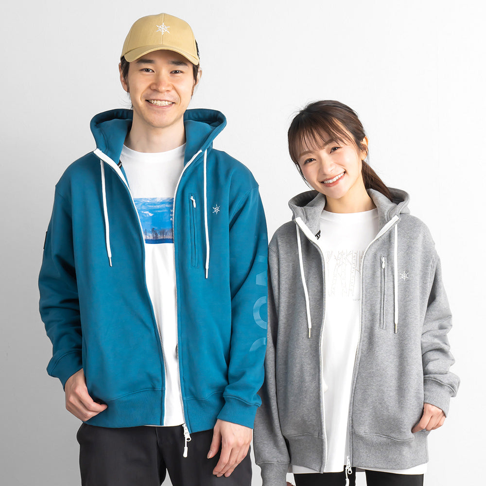 TNOC THE HOODIE ZIPUP-YT2 / EZOSIKA