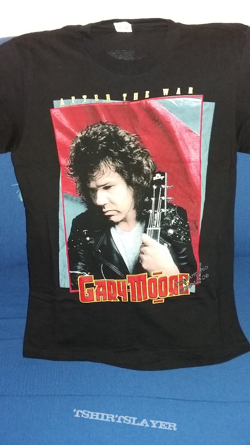 Gary Moore - After The War Europe Tour 1989 | TShirtSlayer TShirt