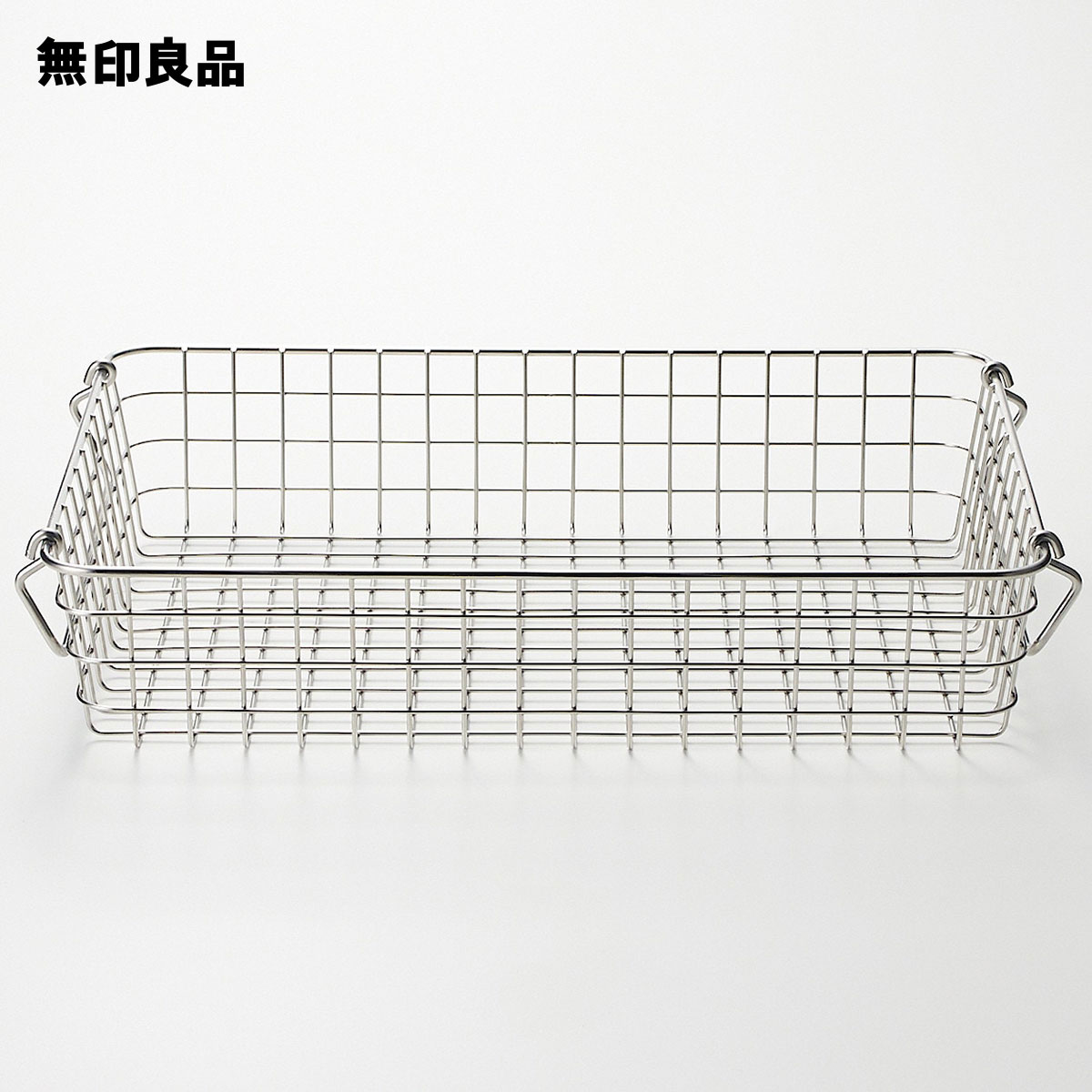 楽天市場】ステンレスワイヤーバスケット2 約幅37×奥行26×高さ
