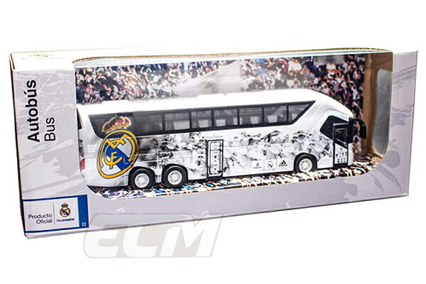 楽天市場】【国内未発売】レアルマドリード バス模型 (1:50)【モデル
