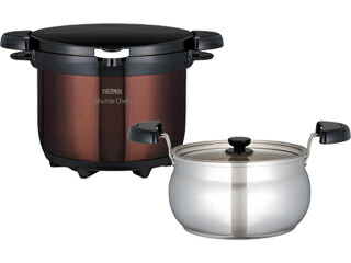 楽天市場】THERMOS サーモス KBG-3000-CBW 真空保温調理器