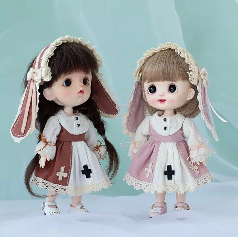 楽天市場】オビツ11 ドール 人形 服 シスタースタイルのうさぎドレス