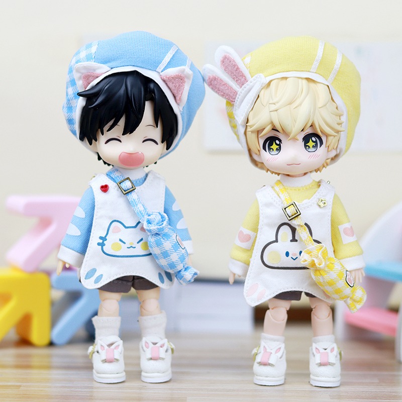 楽天市場】オビツ11 ドール 人形 服 衣装 ウサギ 猫耳 アイドル セット