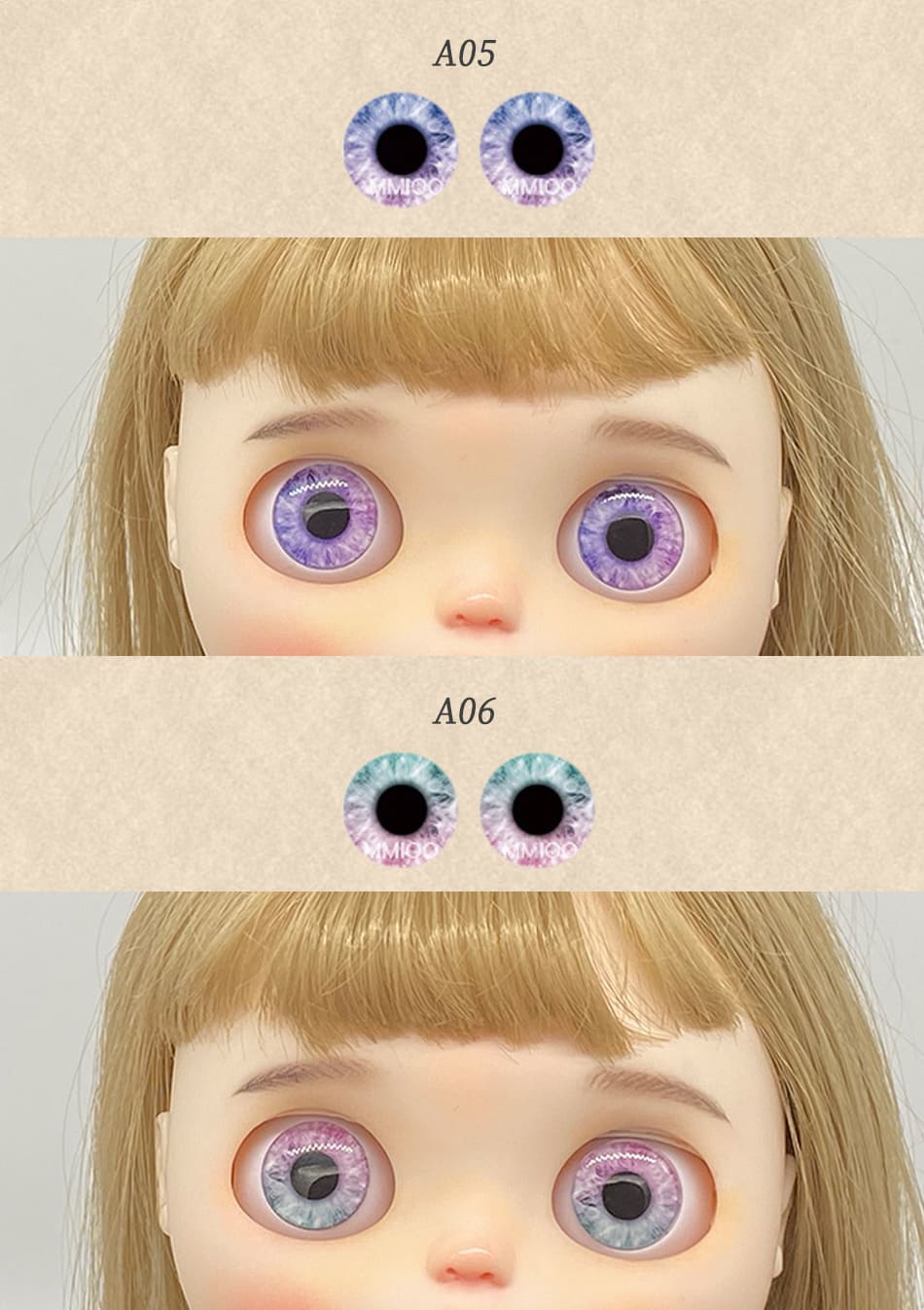 楽天市場】ブライス アイチップ アイ ガラス ネオブライス bjd 目 アイ