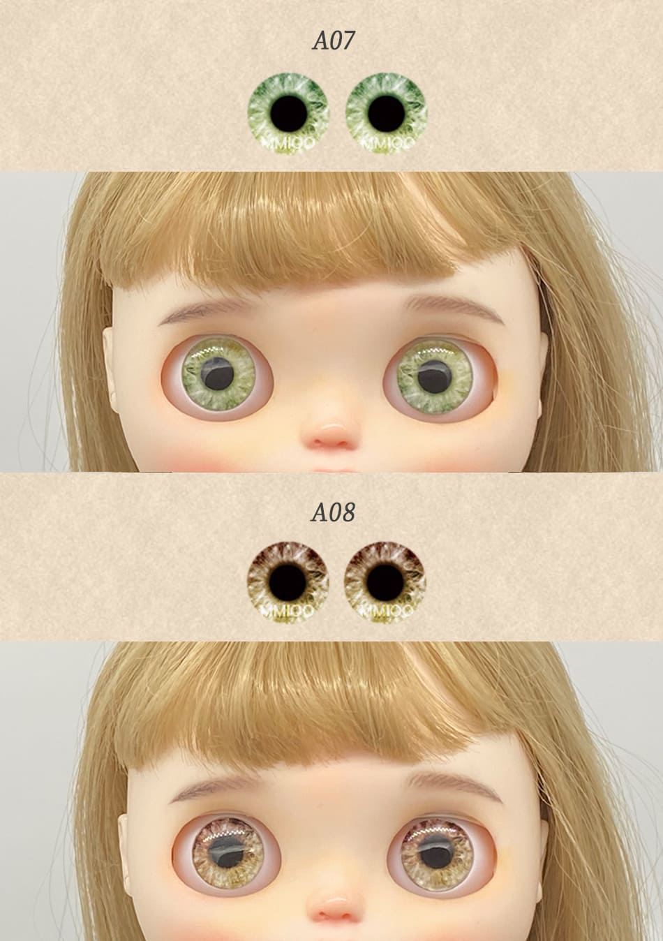 楽天市場】ブライス アイチップ アイ ガラス ネオブライス bjd 目 アイ