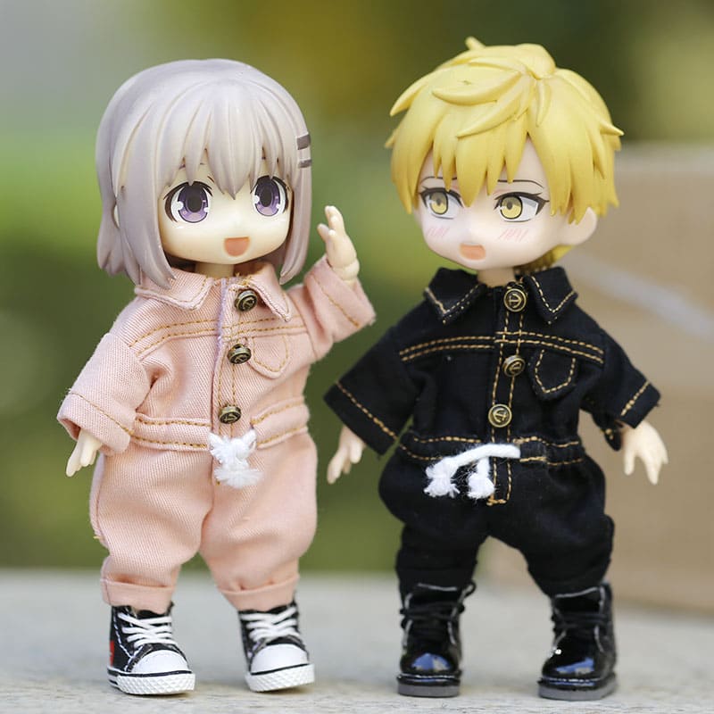 楽天市場】オビツ11 ドール 人形 服 衣装 つなぎ デニム アウト
