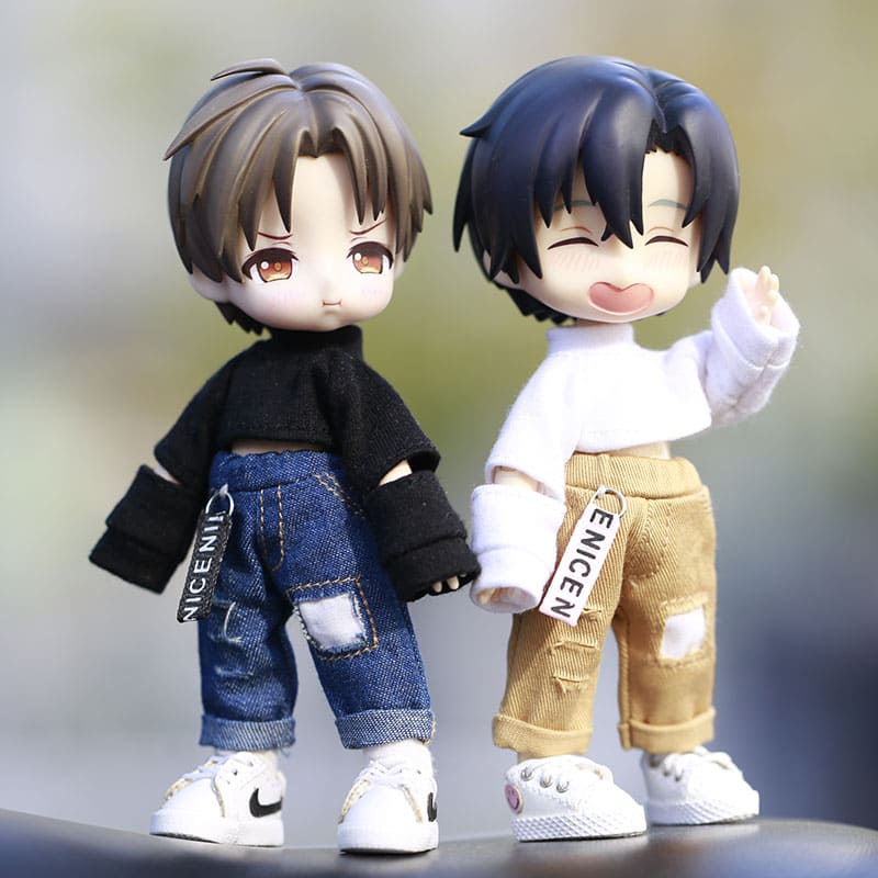 楽天市場】オビツ11 ドール 人形 服 衣装 ダメージジーンズ ボトムス