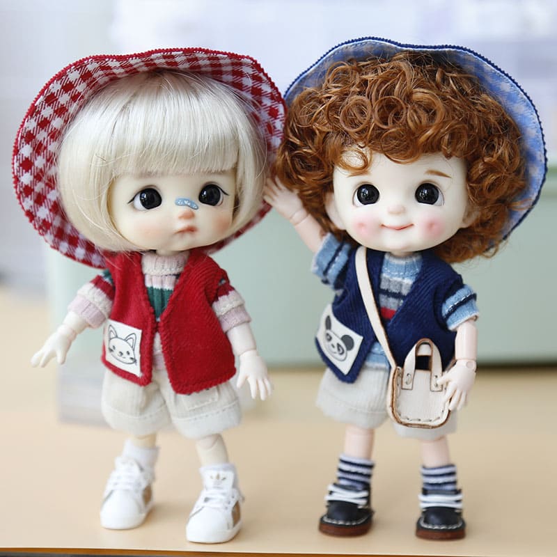 楽天市場】オビツ11 ドール 人形 服 衣装 トップス&ボトムス&ベスト