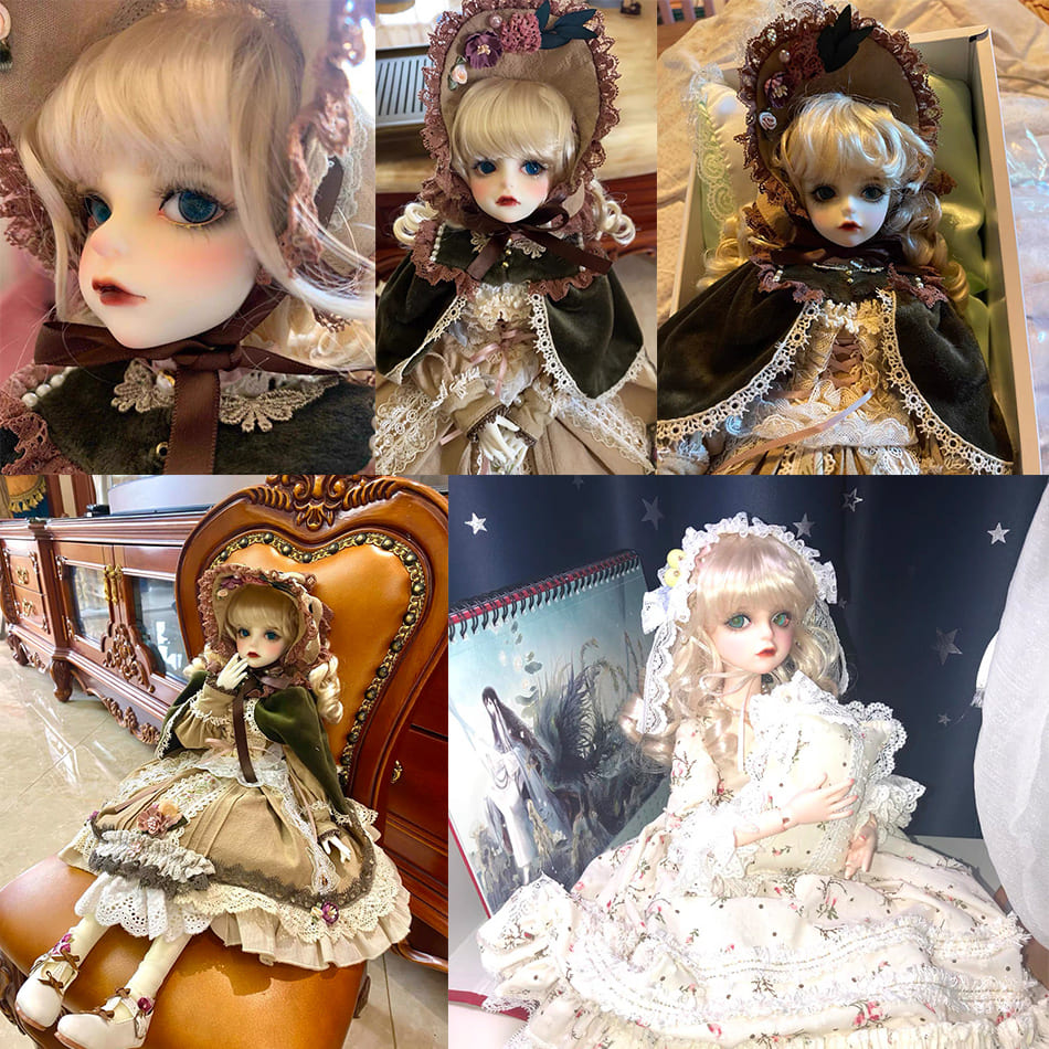 楽天市場】ドール本体 ドール 人形 本体 フルセット 女の子 球体関節