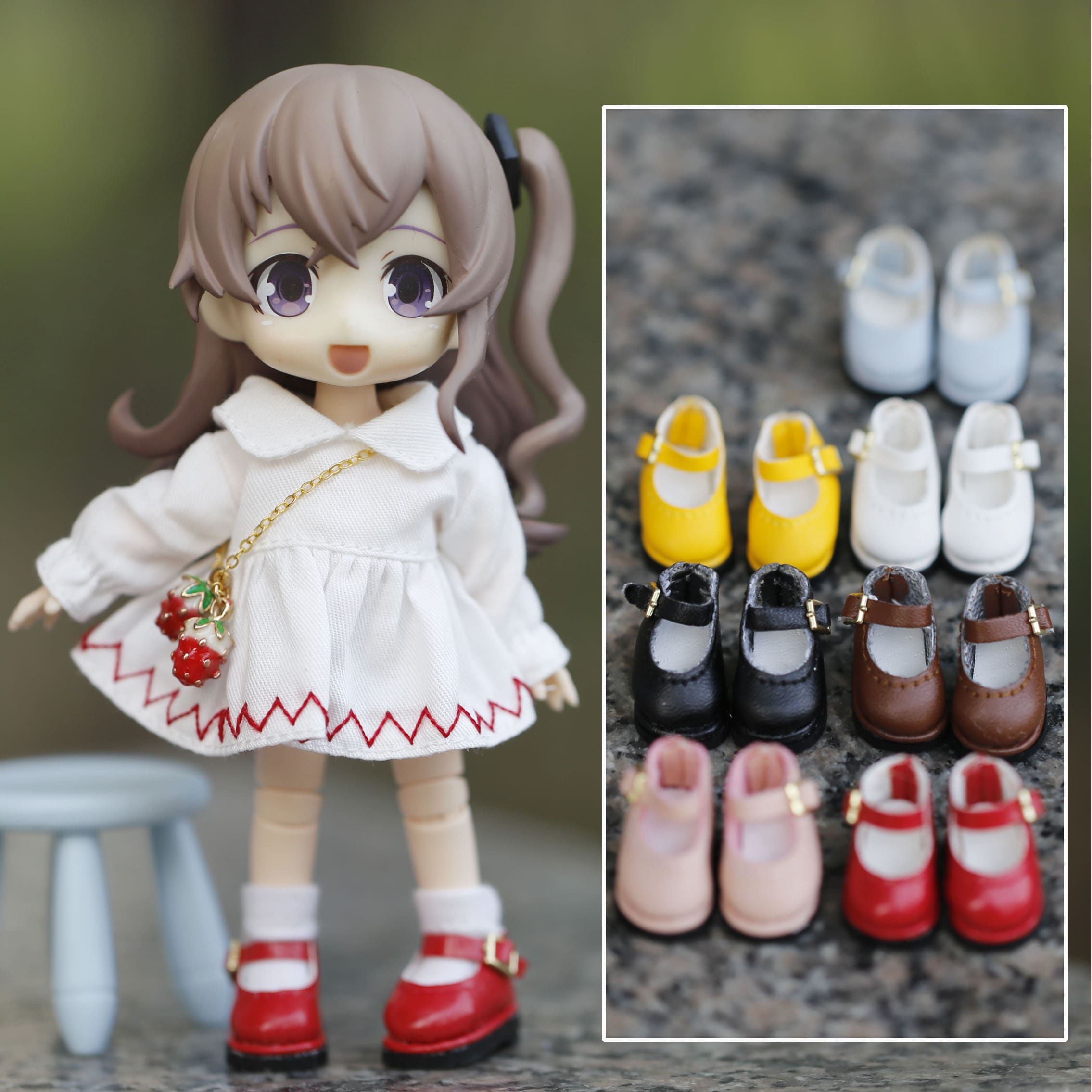 楽天市場】オビツ11 ドール 人形 靴 シューズ ストラップ パンプス