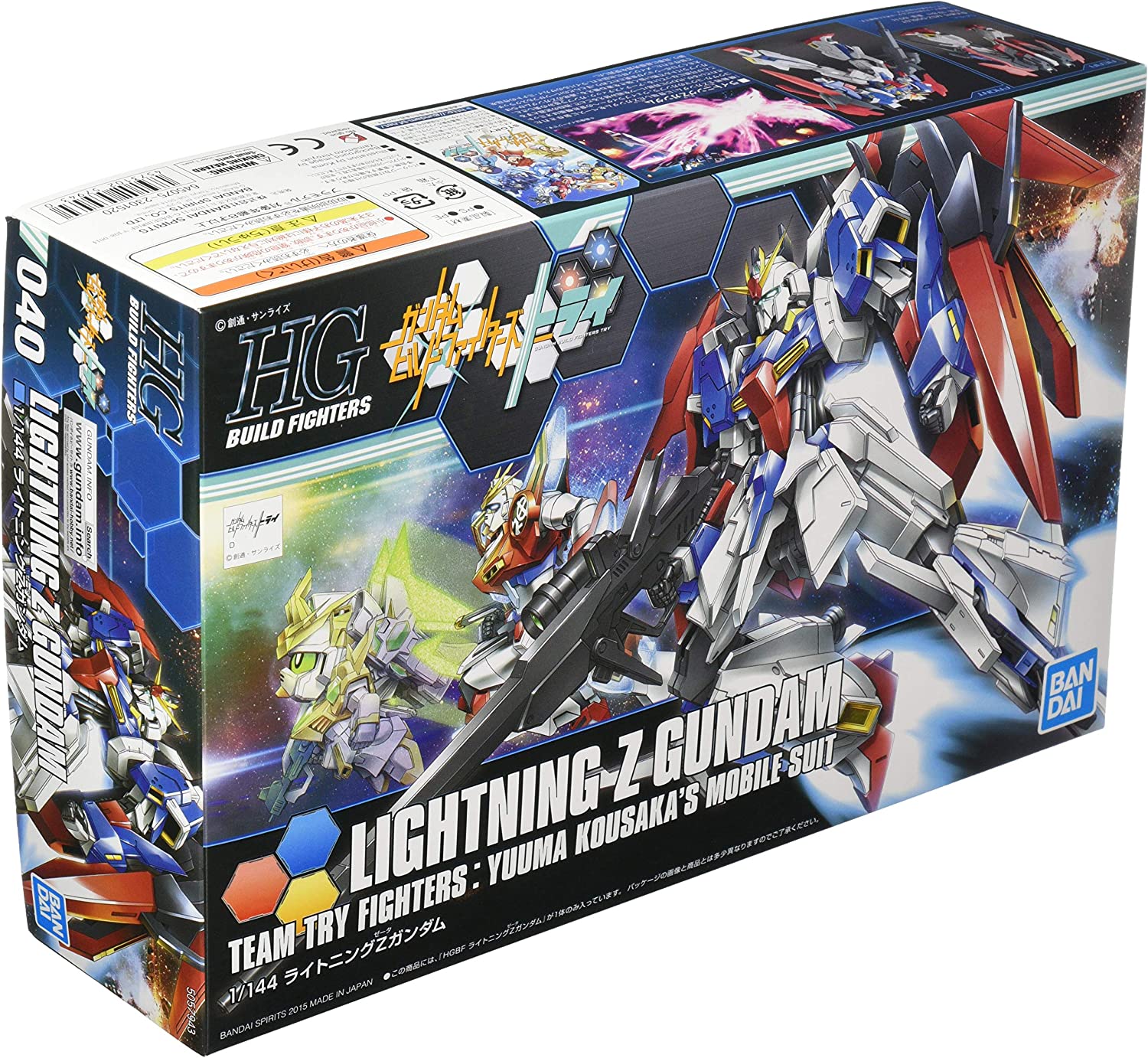 楽天市場】新品 HGBF 1/144 ライトニングZガンダム (ガンダムビルド