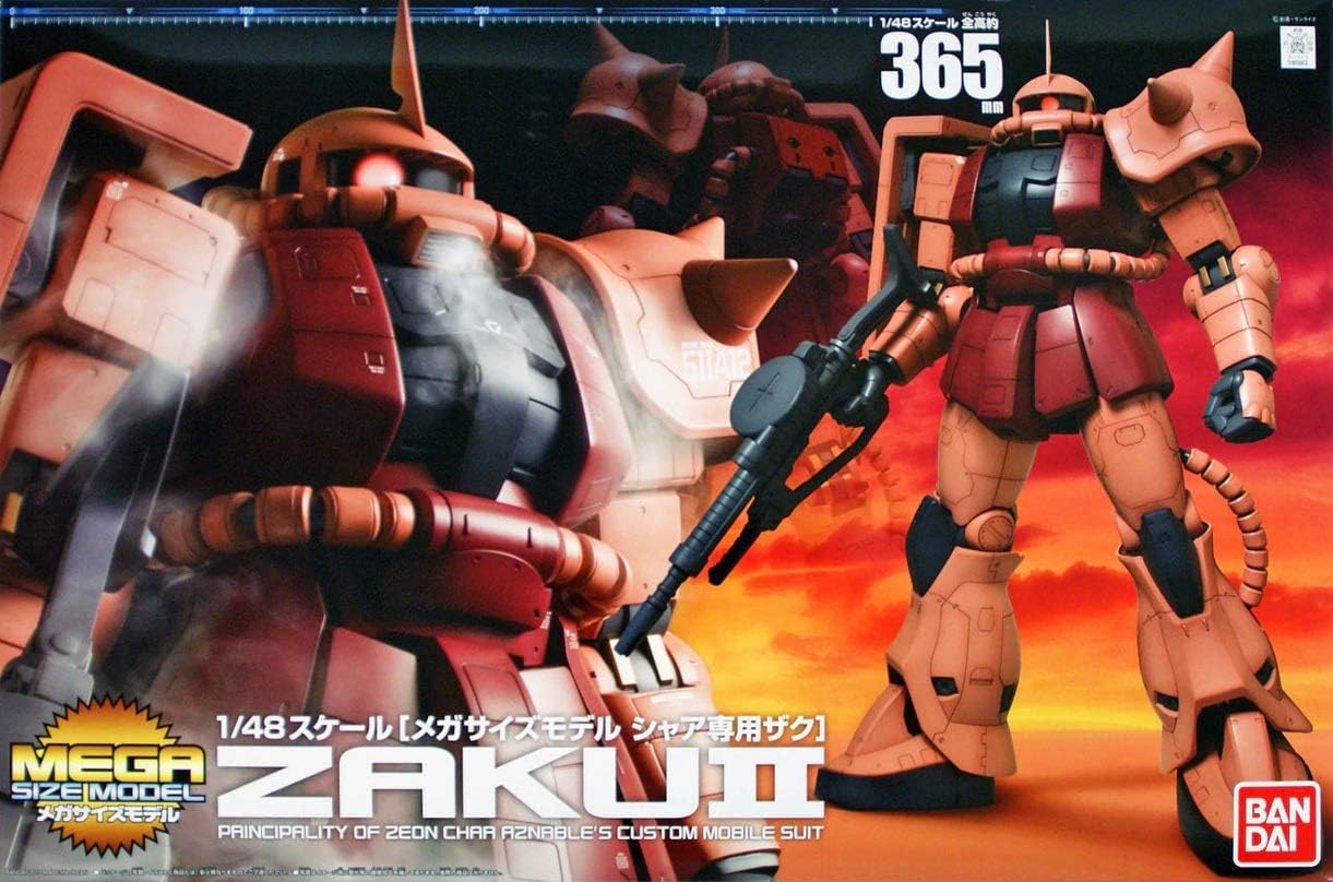 楽天市場】8月再販分 MEGA SIZE MODEL 機動戦士ガンダム MS-06S シャア
