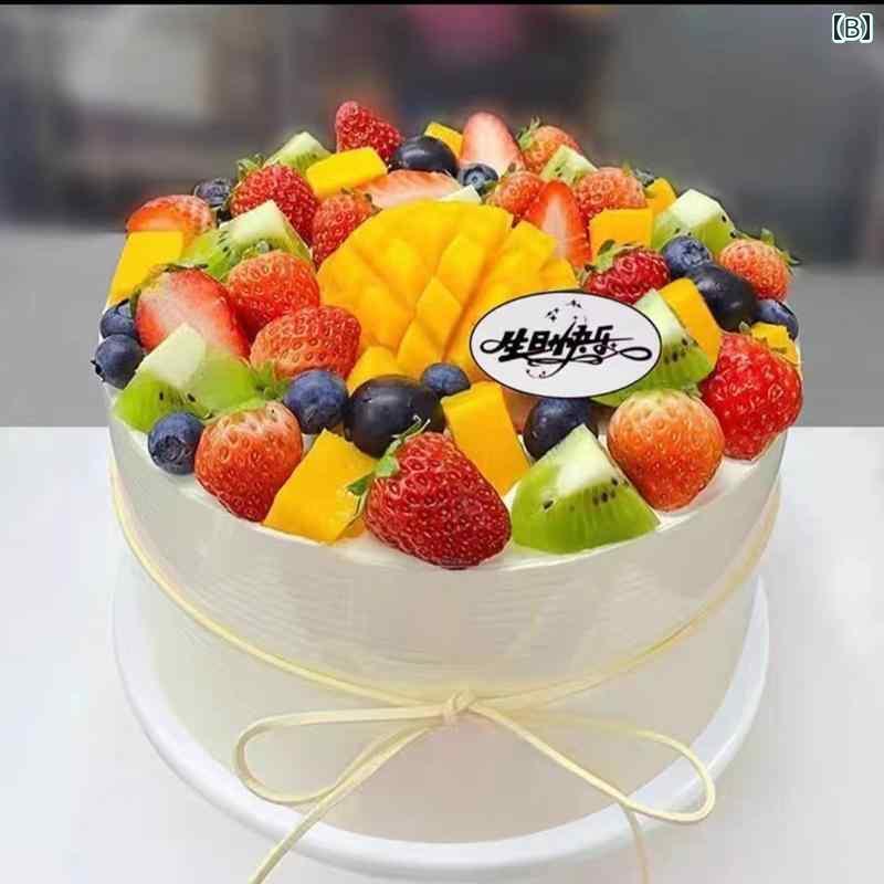 楽天市場】食品サンプル 誕生日 バースデーケーキ スイーツ 模型 業務