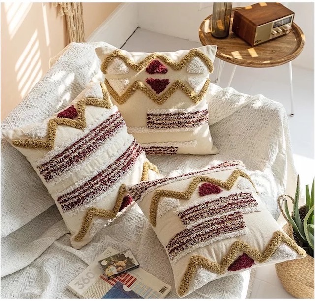 楽天市場】【モロッカンクッションカバー/morocco quilting】西海岸