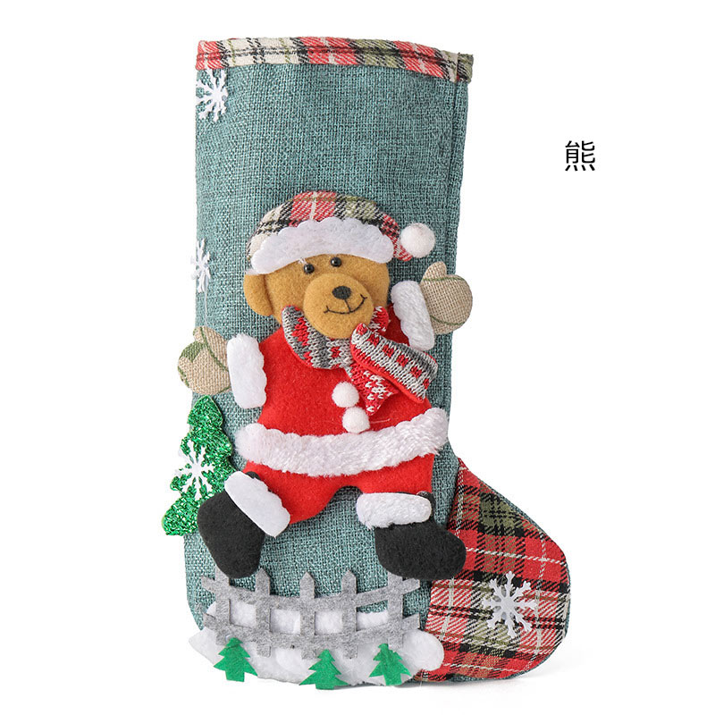 楽天市場】【2点セット】クリスマス靴下 サンタオーナメント 雑貨