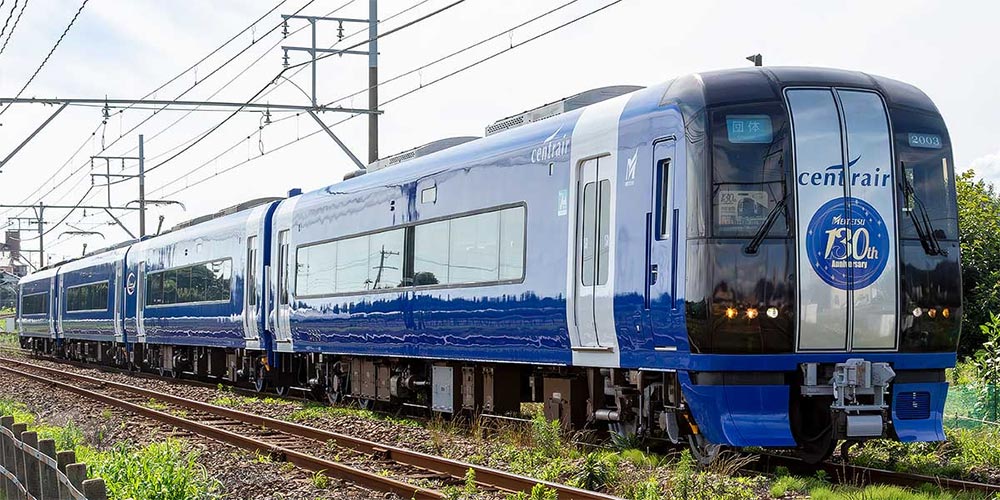 楽天市場】名鉄2000系（名鉄創業130周年記念 ブルーミュースカイ）4両