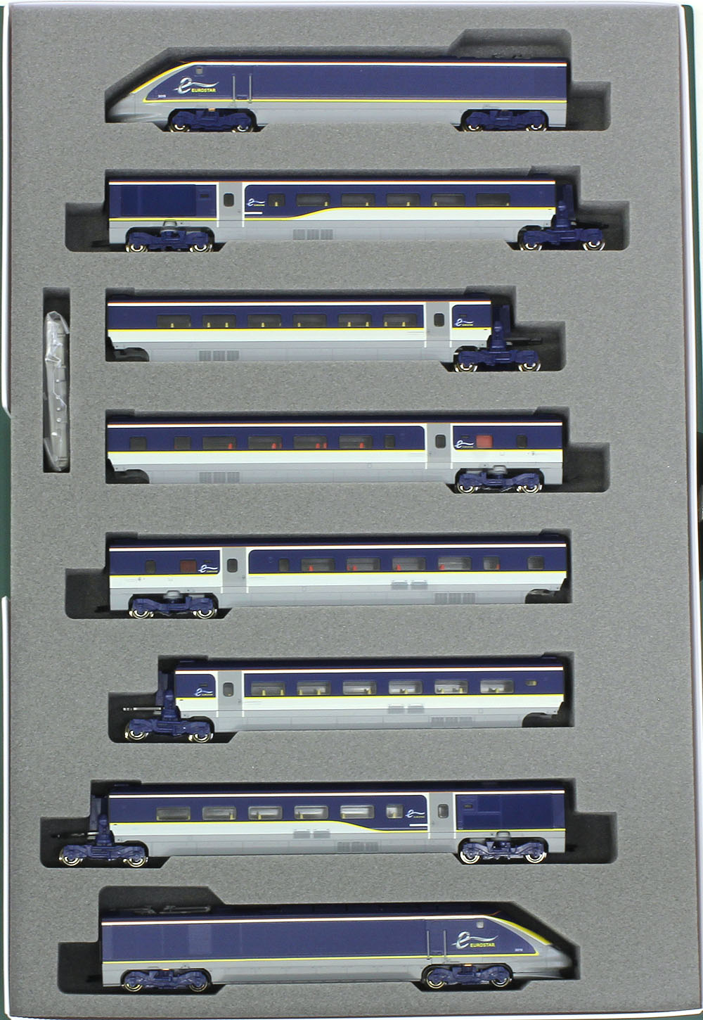 楽天市場】ユーロスター新塗装 8両基本セット【KATO・10-1297】「鉄道