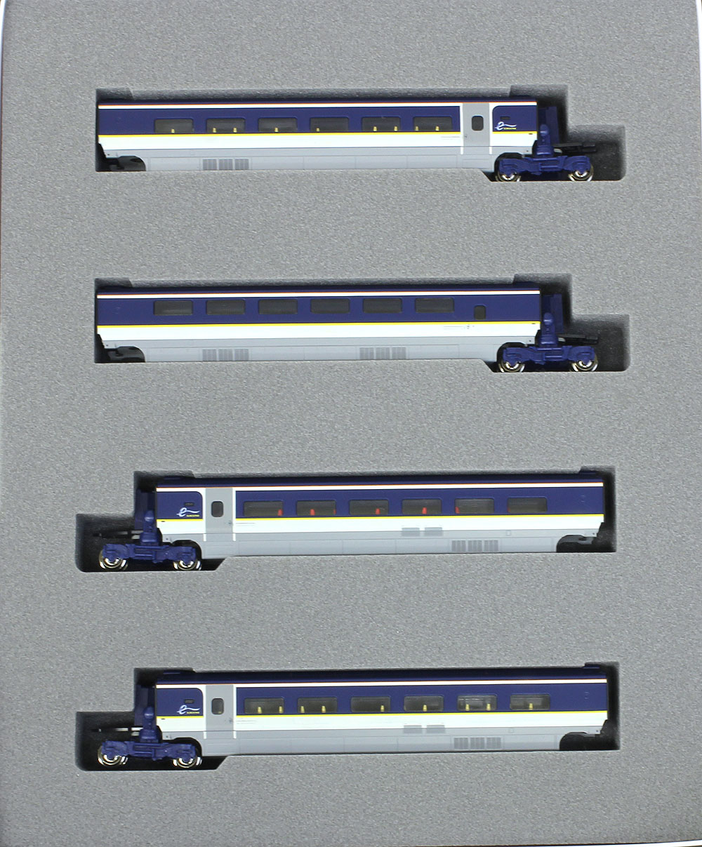 楽天市場】ユーロスター新塗装 4両増結セット 【KATO・10-1298】「鉄道