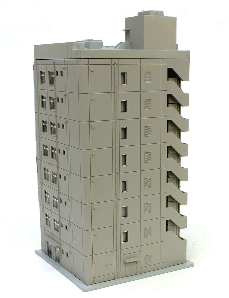 Nゲージ 都市型マンションB ストラクチャー（完成品）模型 Nゲージ