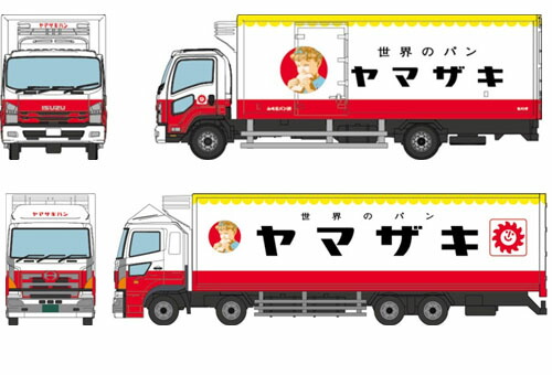 楽天市場】ザ トラックコレクション ヤマザキパン トラックセット