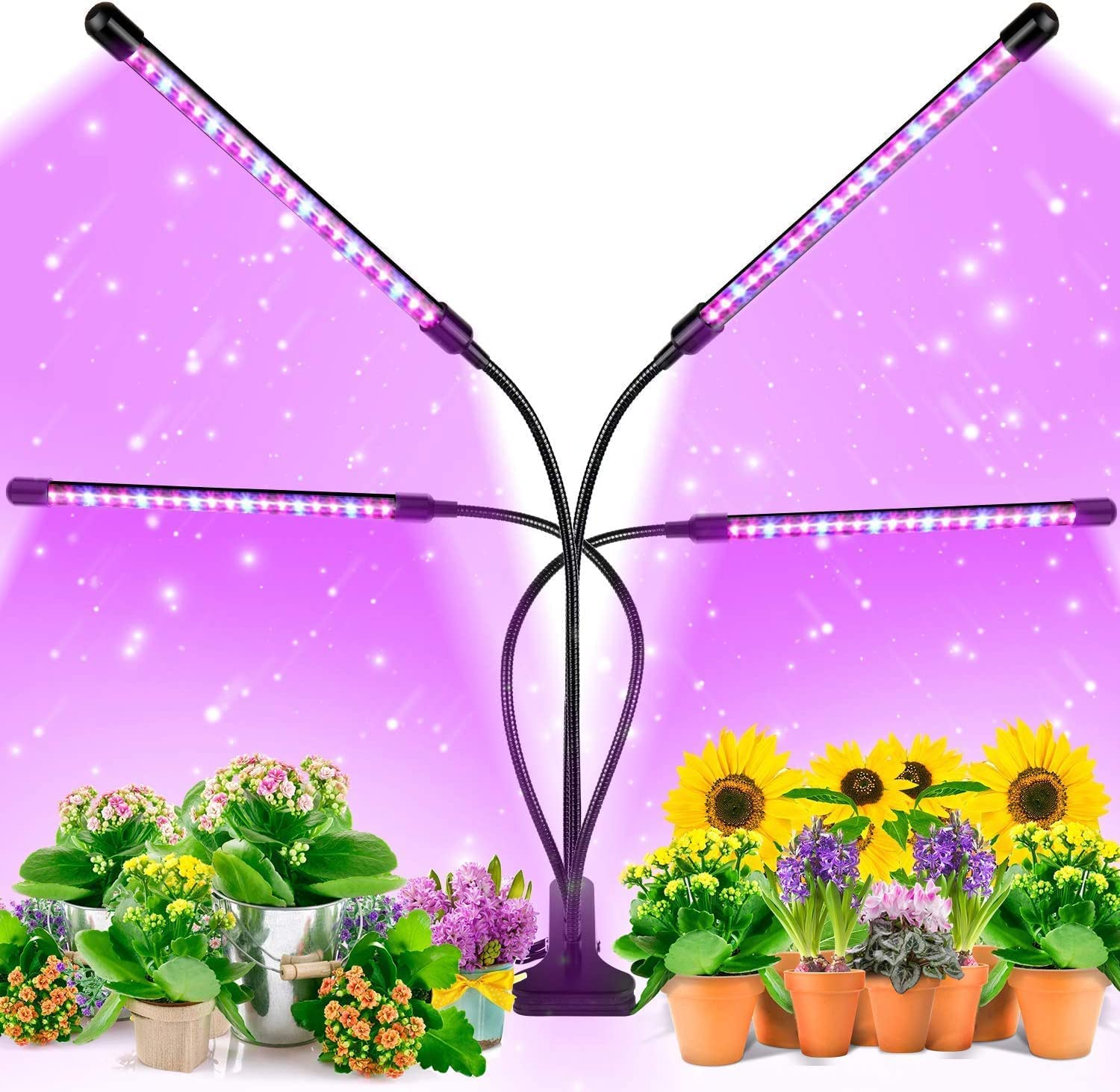 楽天市場】植物育成ライト 80led 40W植物育成ledライト (チューブ4本