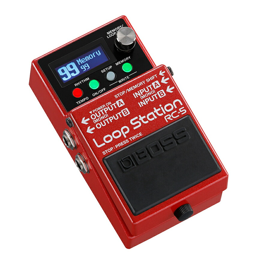 楽天市場】BOSS ボス RC-5 Loop Station ルーパー + FS-7 Dual Foot