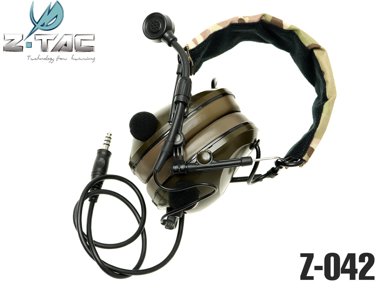 楽天市場】【集音機能＆ピークカット機能搭載】 正規代理店 ZTACTICAL