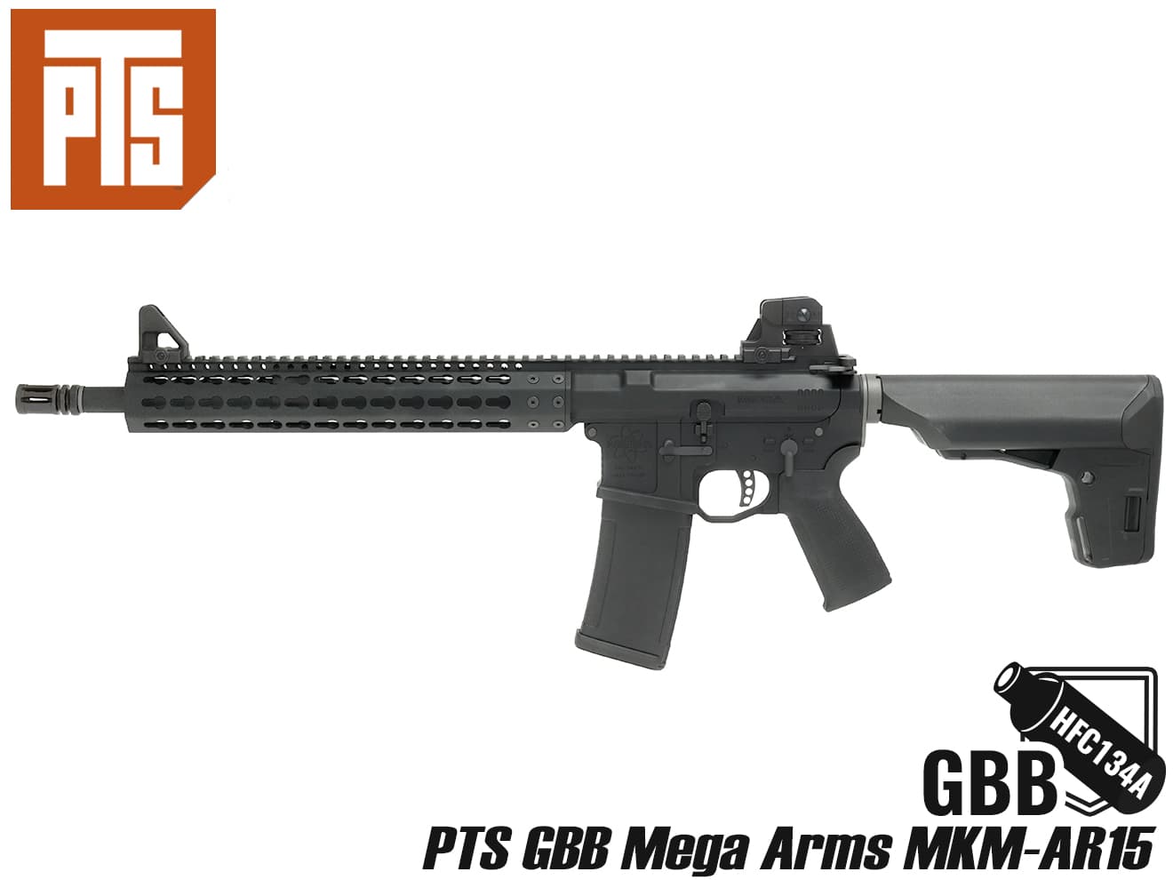 楽天市場】【正規品】PTS Mega Arms MKM-AR15 GBB（KSCエンジン搭載