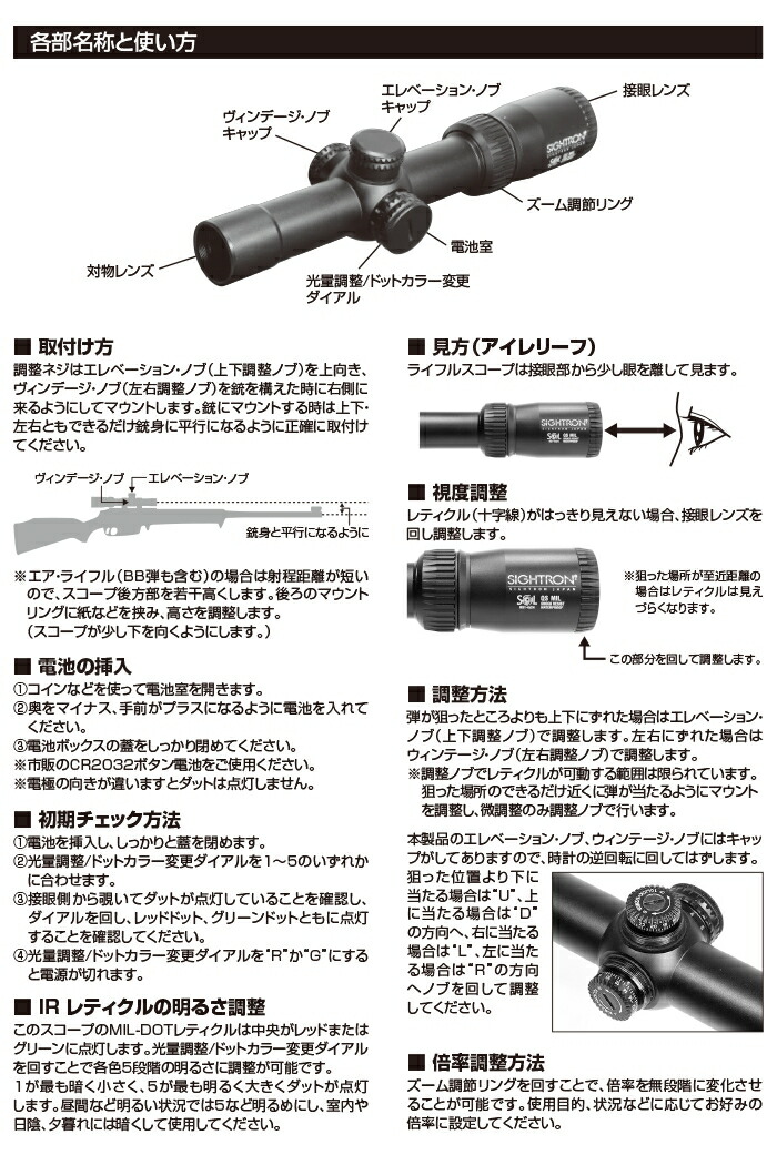 ライラクス ライラクス sol サイトロン スコープ サイレンサー
