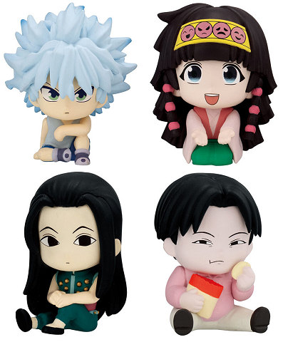 楽天市場】HUNTER×HUNTER ハンター×ハンター すわらせ隊4 全4種セット