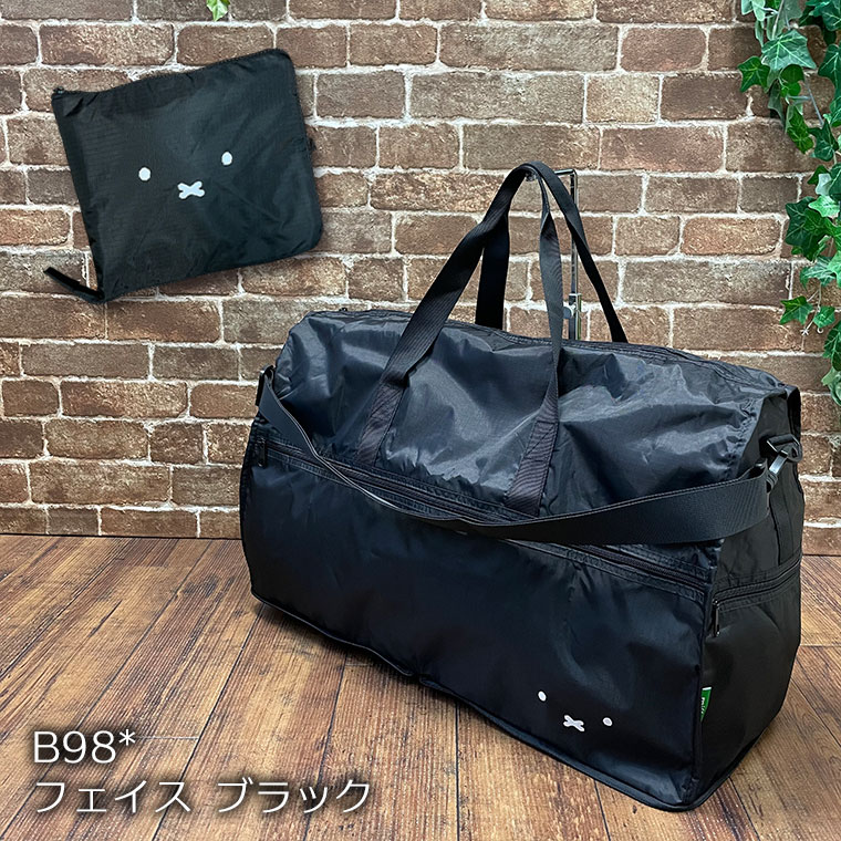 楽天市場】最大20％オフクーポン☆Lサイズ ボストンバッグ ミッフィー