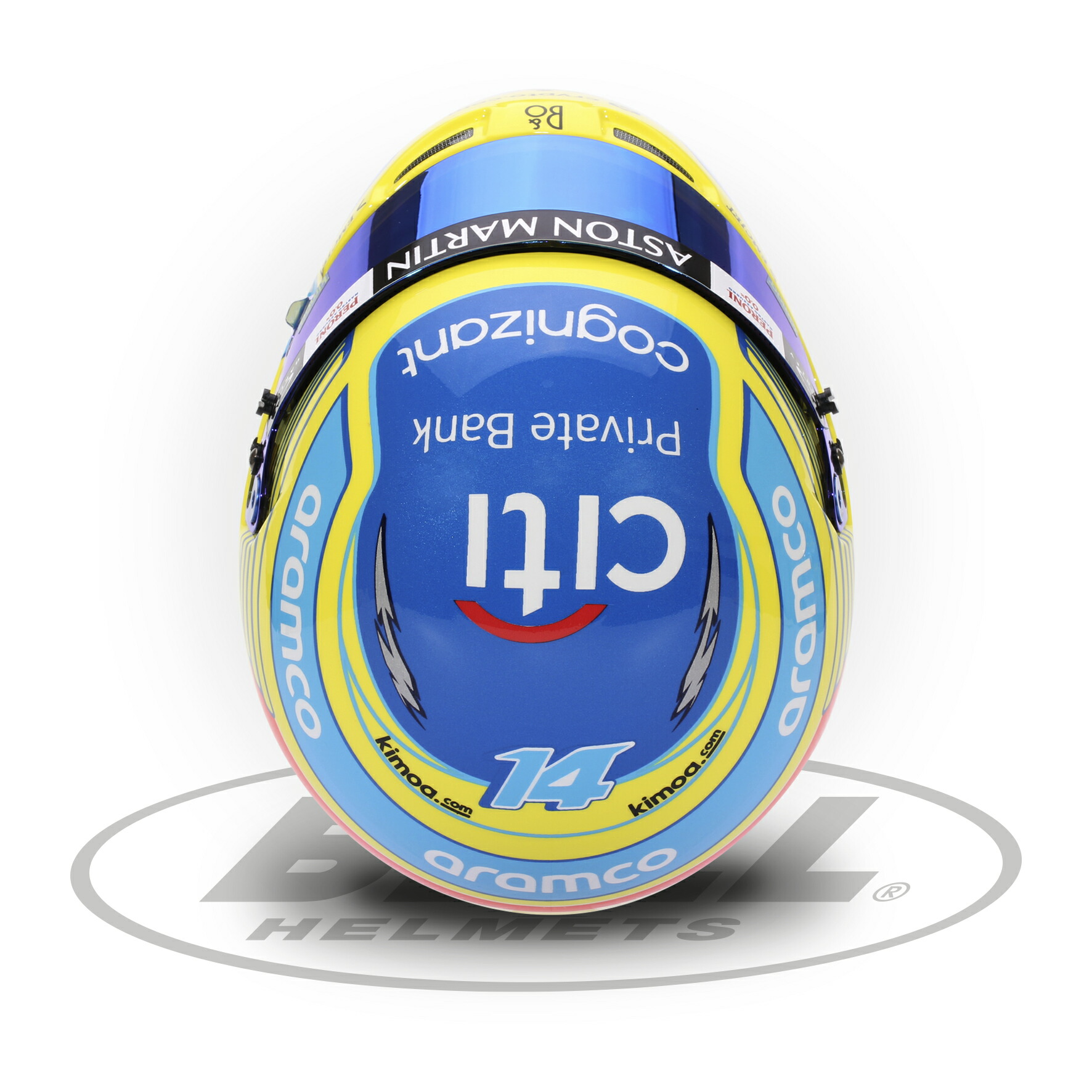 楽天市場】BELL F1 1/2サイズ ヘルメット フェルナンド アロンソ