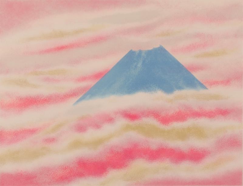 楽天市場】富士山 絵画 風景画 和風 インテリア リトグラフ 版画 川崎