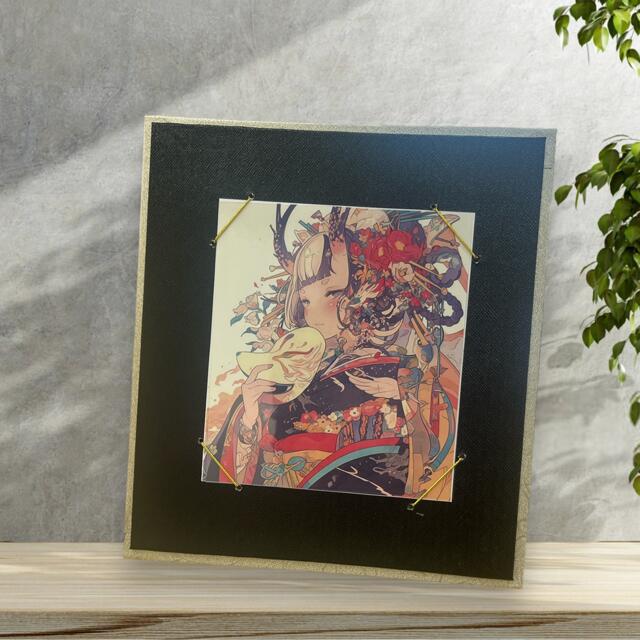 楽天市場】和風イラストにもオススメ☆ 色紙 を 手軽 に 額装 できる