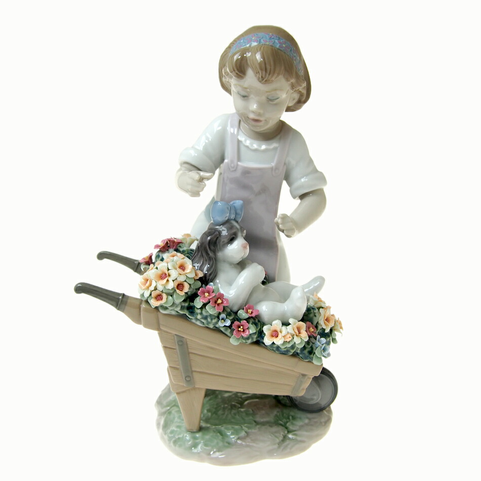 楽天市場】リヤドロ (LLADRO) 人形 おさんぽしようね 9133 : 輸入
