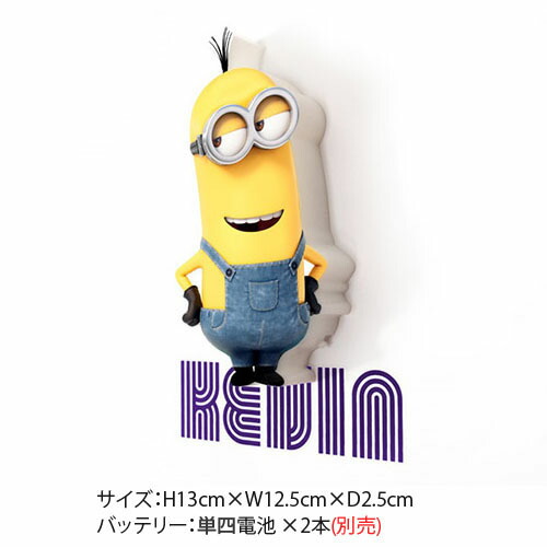 楽天市場】minions Kevin Minion Mini 3D Deco Light ミニオンズ