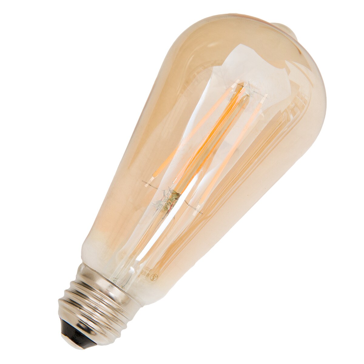 楽天市場】LEDフィラメント電球 (E26口金 50W相当 LEE-ST64U 50