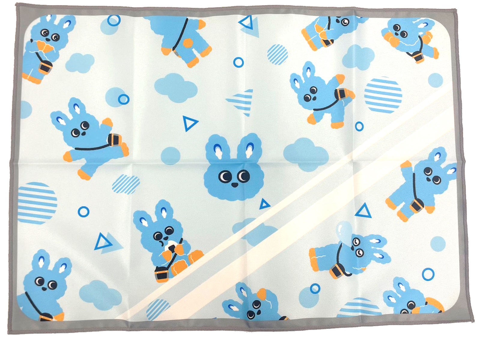 楽天市場】もころんランチョンマット（ブルー）※8月24日発売商品！お