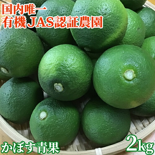 楽天市場】国内唯一の有機JAS認証栽培かぼす 無農薬大分県産カボス青果